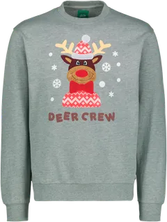 Approved by Santa miesten joulucollege Deer Crew - Grey - 1