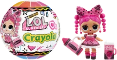 L.O.L. yllätysnukke Crayola, erilaisia - 1