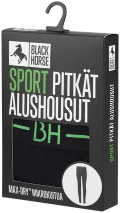 Black Horse lasten pitkät urheilualushousut J030 - BLACK - 3