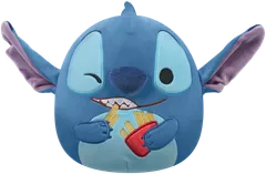 Squishmallows 20 cm Disney Stitch Holding French Fries pehmo - 1