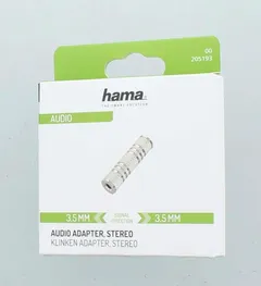 Hama Audiosovite, jatkosovite, 3,5 mm naaras - 3