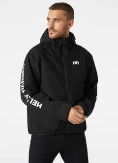 Helly Hansen miesten kevytvanutakki Ervik Ins Rain 53983 - BLACK - 3