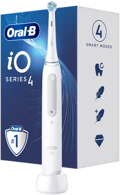 Oral-B iO 4 White -Sähköhammasharja Braun-tekniikalla - 1