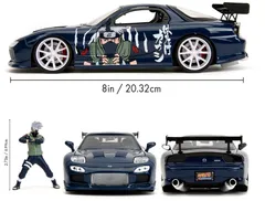 Jada Naruto Shippuden Kakashi Hatake ja 1993 Mazda RX-7, 20 cm, 1:24, die-cast - 4