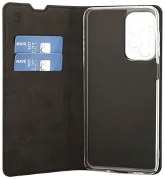 Wave Book Case, Samsung Galaxy A33 5G, Musta - 3