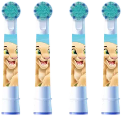 Oral-B Vaihtoharjat Pro Kids  Disney Leijonakuningas-teemalla 4 kpl - 2