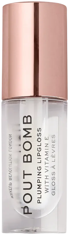 Makeup Revolution Pout Bomb Plumping Gloss Glaze huulikiilto 4,5ml - 1