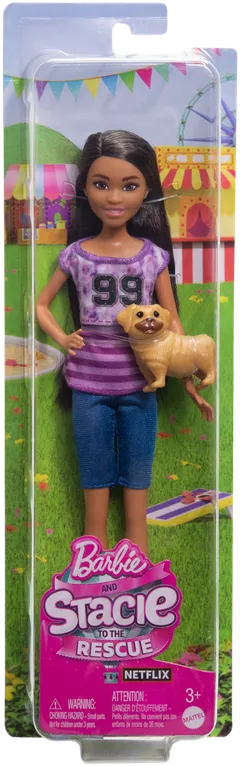 Barbie Stacie -muotinukke ja koiranpentu - 3