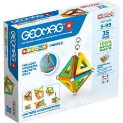 Geomag Supercolor Panels magneettinen rakennussarja 35 osaa - 9