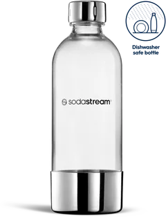 SodaStream astianpesukoneen kestävä metalli Enso-juomapullo 1L - 4
