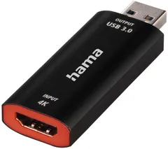 Hama Videokaappari, Recording/Streaming Stick, HDMI™ - USB, 4K - 1