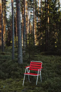 Varax tuoli Retro 305 punavalkoinen - 3