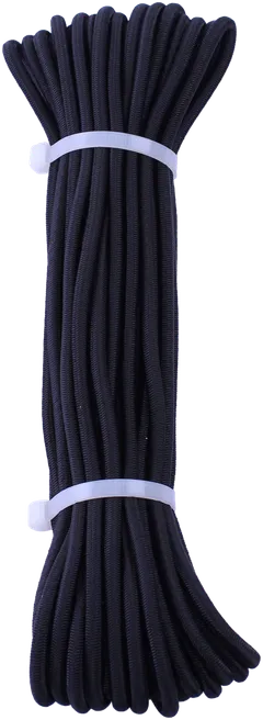 Piippo Kumiköysi musta 4mmx10m - 2
