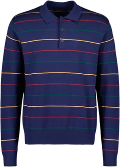 London Fog miesten raidallinen neule 195LF31242 - Dark blue w stripes - 1