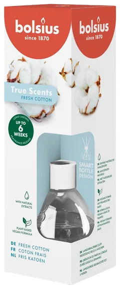 Bolsius True Scents – huonetuoksu – Fresh Cotton – 60 ml - 1