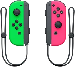 Nintendo Switch ohjainpari Joy-Con neonvihreä/neonpinkki - 2
