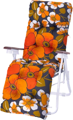 Varax Baden pehmuste 77B oranssi kukkainen - 1