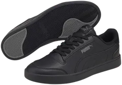 Puma naisten vapaa-ajan tennari Shuffle - Black-Dark Shadow - 1