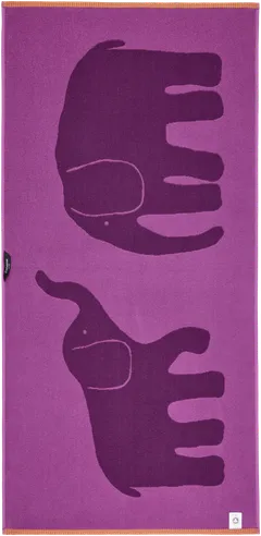 Finlayson Kylpypyyhe Elefantti Vapaa 70x150cm violetti/oranssi - 1