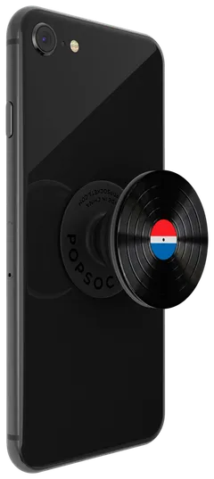 Popsockets puhelinpidike PopGrip Backspin Aluminum 45RPM - 5