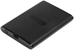 Transcend ESD270C -sarjan ulkoinen SSD kiintolevy. Kovalevyn kapasiteetti on 500GB ja se toimii USB Type-C (USB 3.1 Gen 2) liitännällä. Siirtonopeus jopa 520MB/s. - 1