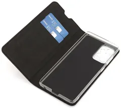 Wave Book Case, Samsung Galaxy A52s 5G / Samsung Galaxy A52 5G / Samsung Galaxy A52, Musta - 4