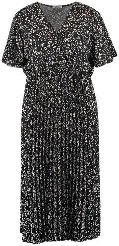 Z-one naisten mekko Dr Na44omi JUS-23875Z1 - 6270 black dot - 1