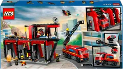 LEGO City Fire 60414 Paloasema ja paloauto - 3