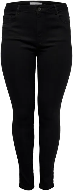 Only Carmakoma naisten skinny farkut Caraugusta - BLACK - 1