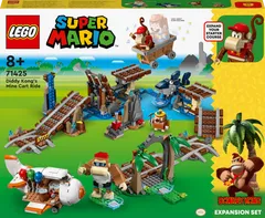LEGO® Super Mario™ 71425 Diddy Kongin kaivosvaunurata ‑laajennussarja - 1