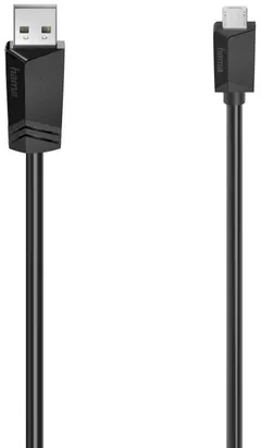 Hama USB-kaapeli, USB-A uros - Micro-USB uros, USB 2.0, 480 Mbit/s, 1,5 m - 1