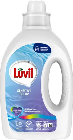 Bio Luvil Sensitive Color Pyykinpesuaine Hajusteeton 920 ml 23 pesua - 1