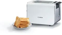 Bosch leivänpaahdin Compact Toaster Styline TAT8611N valkoinen - 1