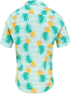 iJeans miesten havaijipaita Pineapple - Blue AOP print - 2