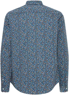 Blend miesten kuosillinen kauluspaita - Dress blues - 2