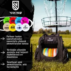 Viking Discs Frisbeegolf kiekkosetti Ground Set 8kpl - 2