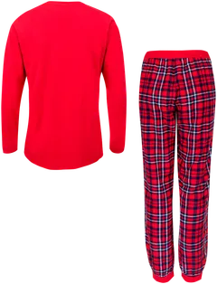 Actuelle naisten pyjama 212A372415 - AOP - 2