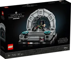 LEGO Star Wars 75352 Keisarin valtaistuinsali  dioraama - 1