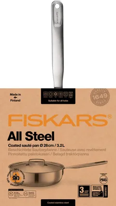 Fiskars paistokasari All Steel 26cm - 1