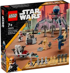 LEGO Star Wars TM 75372 Kloonisoturin ja taisteludroidin taistelupakkaus - 2