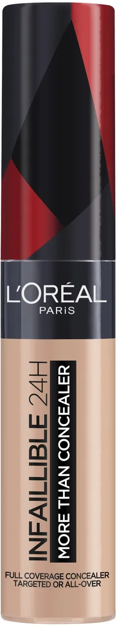 L'Oréal Paris Infaillible More Than Concealer peitevoide 324 Oatmeal 11ml - 2