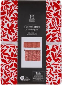 House verhokappa Takapiha 250x50 cm PatternLab, punainen - 3