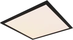 Trio LED-kattovalaisin Alpha 45x45 cm mattamusta - 1