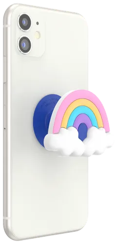 Popsockets puhelinpidike PopGrip Rainbow Fluff - 7