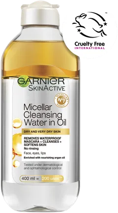 Garnier Skin Active Micellar Oil öljyjä sisältävä puhdistusvesi 400ml - 2