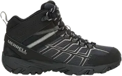 Merrell Moab FST 3 Thermo Mid WP naisten vedenpitävä pitopohjajalkine - BLACK/PALOMA - 1