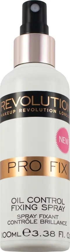 Makeup Revolution 100ml Pro Fix Oil Control Fixing Spray meikinkiinnityssuihke - 2