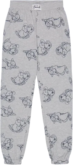 Disney Bambi lasten pyjama BI60079 - Grey melange - 3