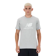 New Balance miesten t-paita Stacked Logo - ATHLETIC GREY - 1