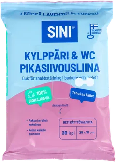 Sini Kylppäri& wc pikasiivousliina 30 kpl - 1